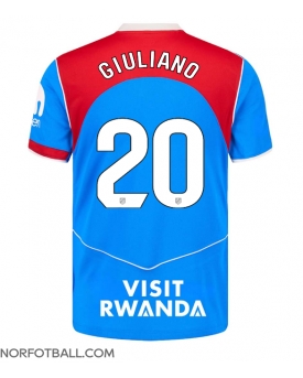 Billige Fotballdrakt Atletico Madrid Giuliano Simeone #20 Replika Tredjedrakt 2025-26 Kortermet Billige Fotballdrakt Atletico Madrid Giuliano Simeone #20 Replika Tredjedrakt 2025-26 Kortermet